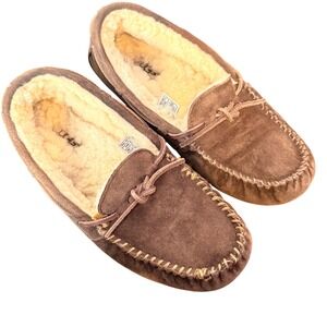 UGG Womens Dakota Slippers Size 7 Brown Slip On Loungewear Shoes Cozy 5612
